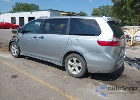 2019 Toyota Sienna L 7 Passenger from USA, damaged, VIN 5TDZZ3DC3KS982979